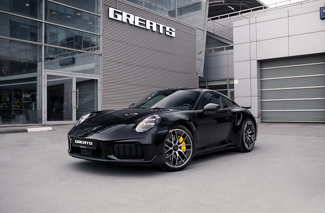 Porsche 911 Turbo S FL 3.6 (711 л.с.) Черный, 2026