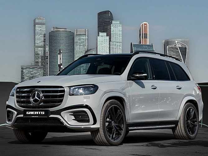 Mercedes-Benz GLS 580 FL 4.0 (517 л.с.) Альпийский серый, 2025