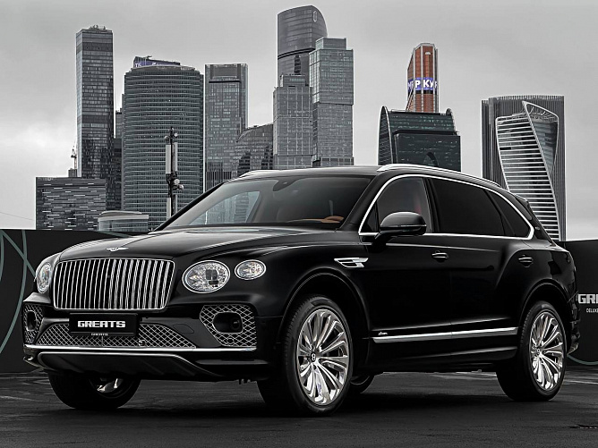 Bentley Bentayga EWB V8 Azure First Edition 4.0 (550 л.с.) Черный, 2024