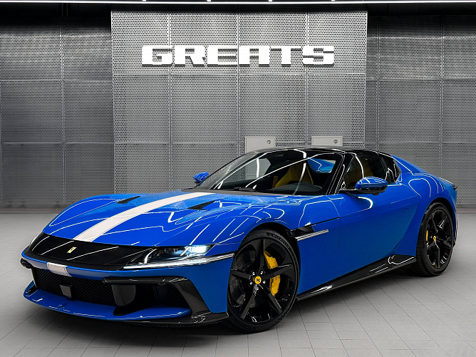Ferrari 12 cilindri Spider 6.5 (830 л.с.) Синий, 2025