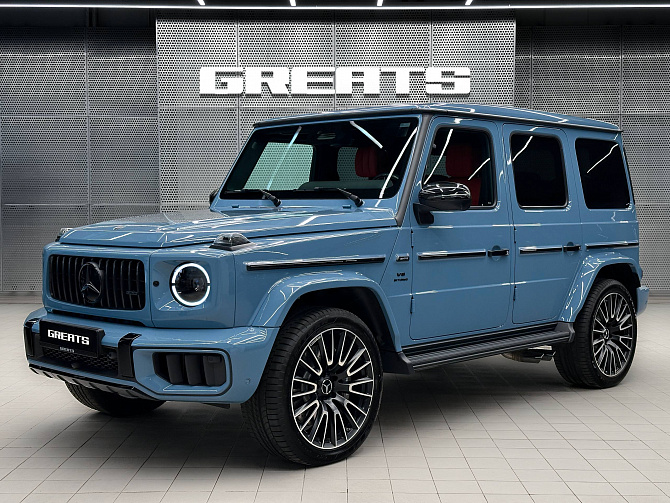 Mercedes-Benz G63 AMG FL 4.0 (585 л.с.) Китайский синий, 2025