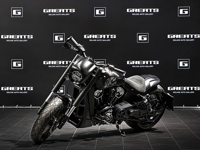 Indian Scout Bobber 1.0 (100 л.с.) Черный матовый, 2021