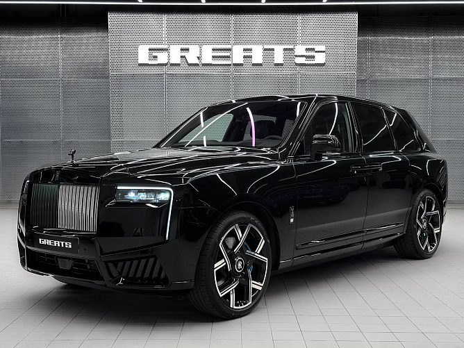 Rolls-Royce Cullinan Black Badge FL 6.75 (600 л.с.) Черный, 2026