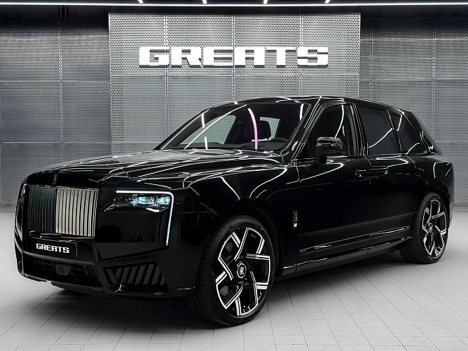 Rolls-Royce Cullinan Black Badge FL 6.75 (600 л.с.) Черный, 2026