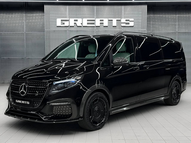 Mercedes-Benz V 300d EL FL A1&TopCar 2.0 (237 л.с.) Черный, 2025
