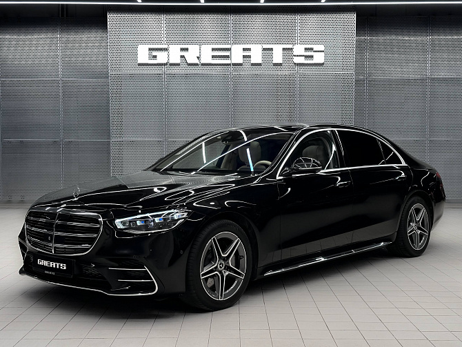 Mercedes-Benz S450 long (367 л.с.) Черный, 2020