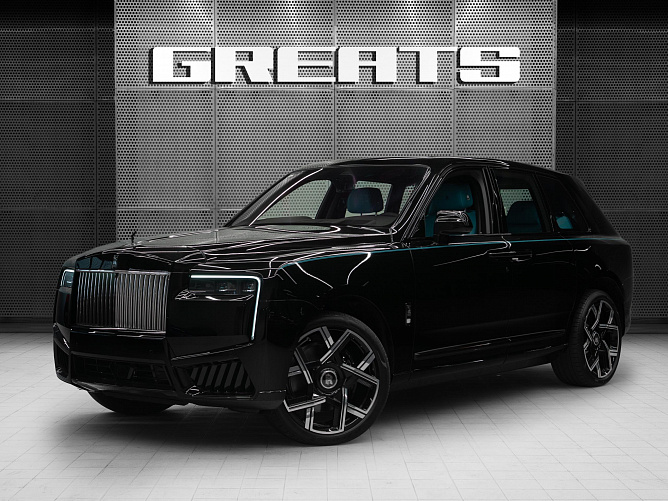 Rolls-Royce Cullinan Black Badge FL 6.75 (600 л.с.) Черный, 2026