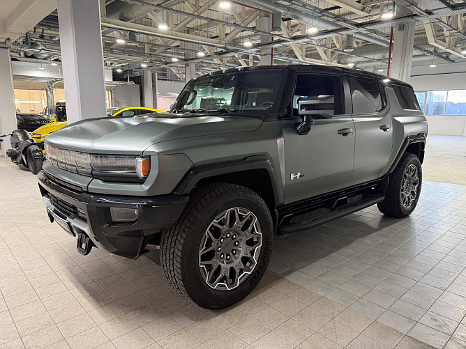 GMC Hummer EV 0.0 (625 л.с.) Зеленый матовый, 2023