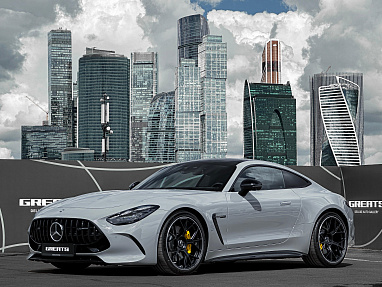 Mercedes-Benz AMG GT 4.0 (585 л.с.) Альпийский серый, 2024