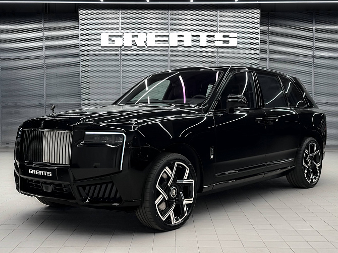Rolls-Royce Cullinan Black Badge FL 6.75 (600 л.с.) Черный, 2026