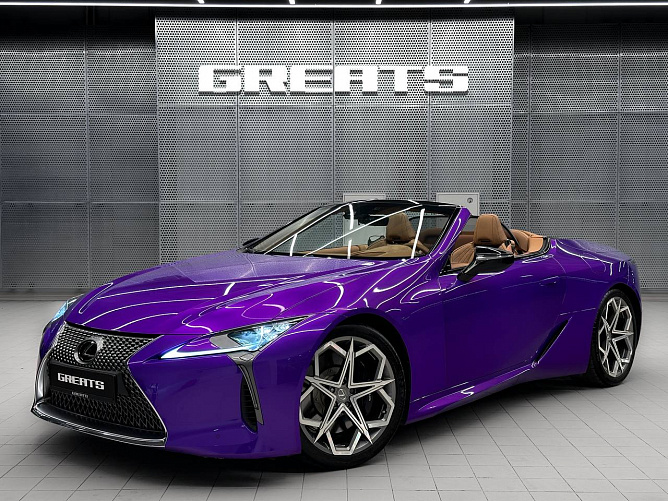 Lexus LC500 Cabrio 5.0 (477 л.с.) Фиолетовый, 2021