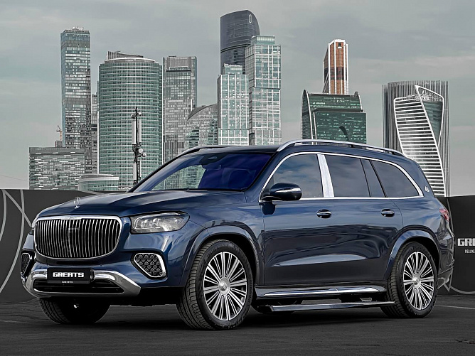 Mercedes-Benz Maybach GLS 600 FL 4.0 (557 л.с.) Синий, 2024