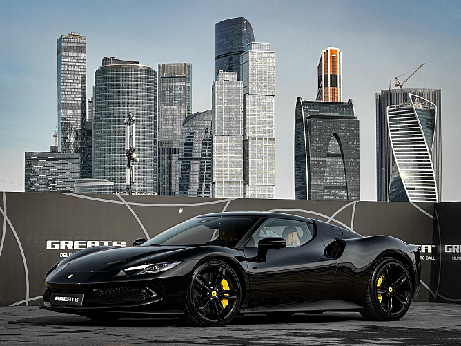 Ferrari 296 GTB 3.0 (830 л.с.) Черный, 2023