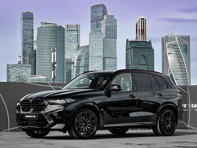 BMW X5M Competition FL 4.4 (625 л.с.) Черный, 2024