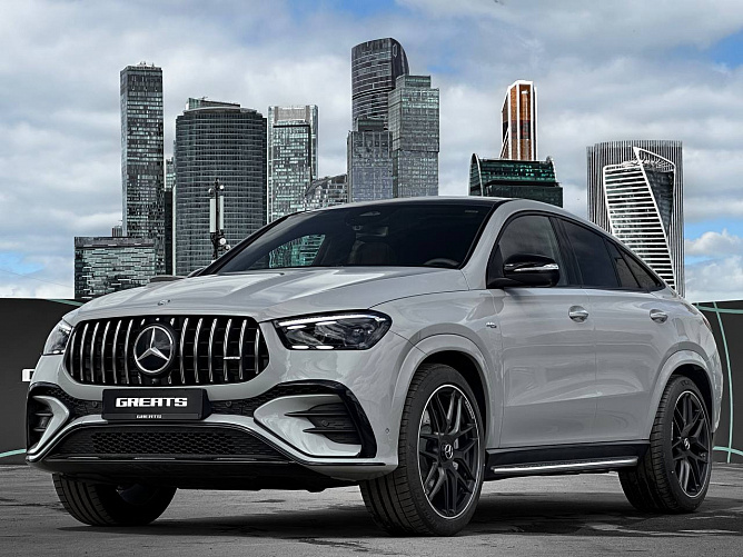 Mercedes-Benz GLE Coupe 53 AMG FL 3.0 (435 л.с.) Альпийский серый, 2025