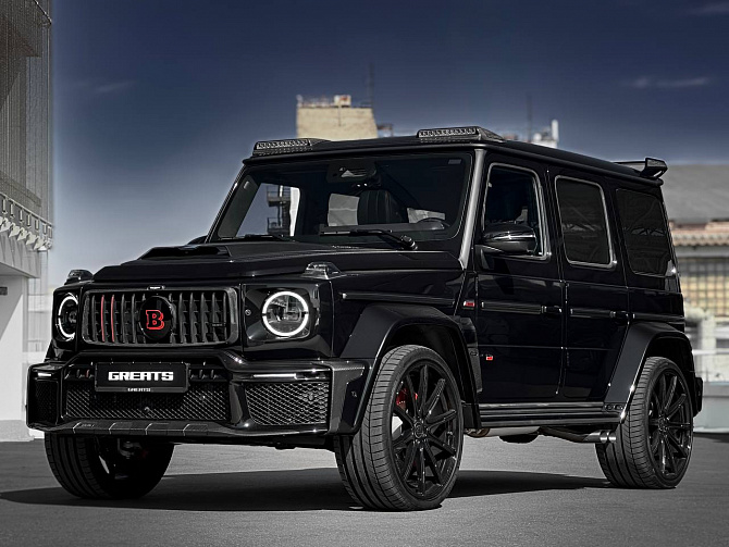 Mercedes-Benz G 800 Brabus 4.0 (800 л.с.) Черный обсидиан, 2025