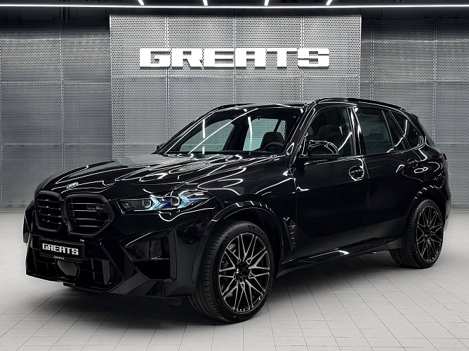BMW X5M Competition FL 4.4 (625 л.с.) Черный, 2025