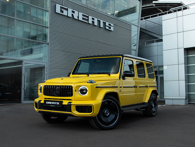 Mercedes-Benz G63 AMG FL 4.0 (585 л.с.) Желтый, 2026