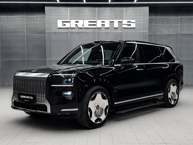 ZEEKR 9X Hyper chrome 2.0 (1400 л.с.) Черный, 2025