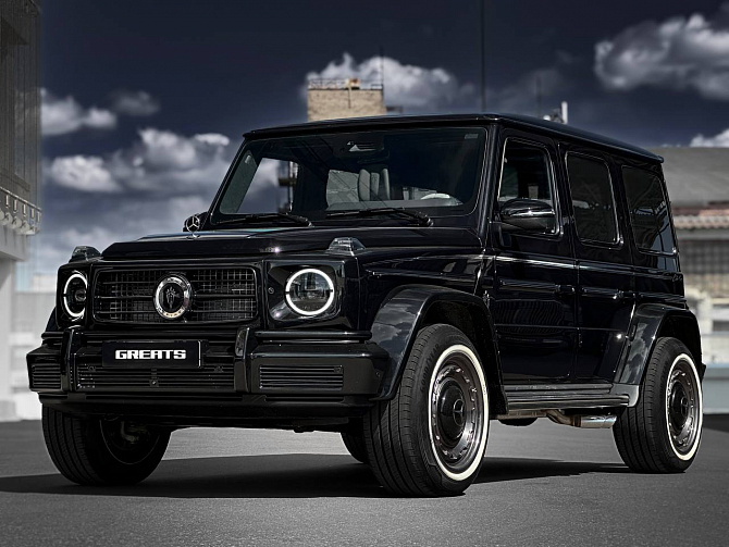 Mercedes-Benz G 63 AMG Carlex G-Vintage 4.0 (585 л.с.) Черный обсидиан, 2025