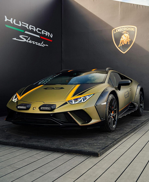 Lamborghini Huracan Sterrato 5.2 (610 л.с.) Зеленый, 2023