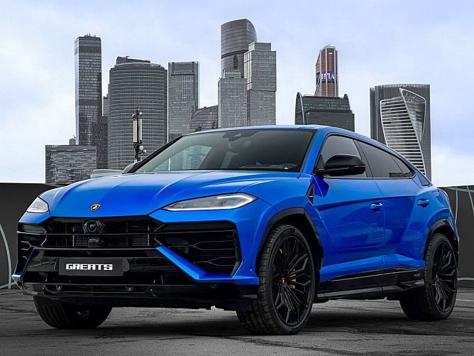 Lamborghini Urus SE 4.0 (800 л.с.) Синий, 2025