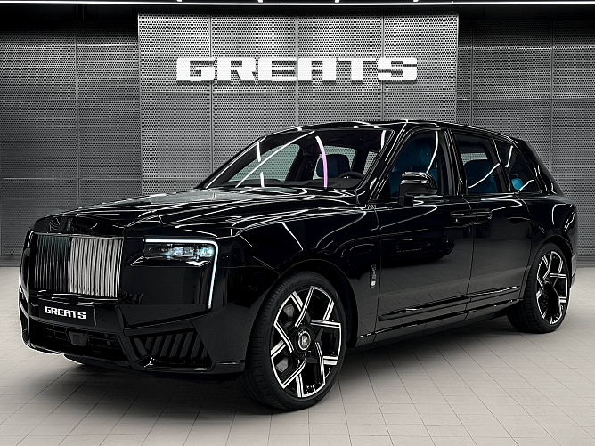 Rolls-Royce Cullinan Black Badge FL 6.75 (600 л.с.) Черный, 2026
