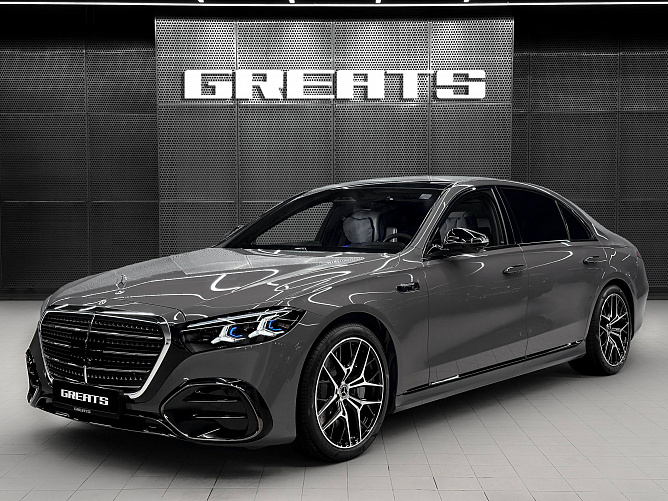 Mercedes-Benz S450d long FL 3.0 (367 л.с.) Графит металлик, 2026