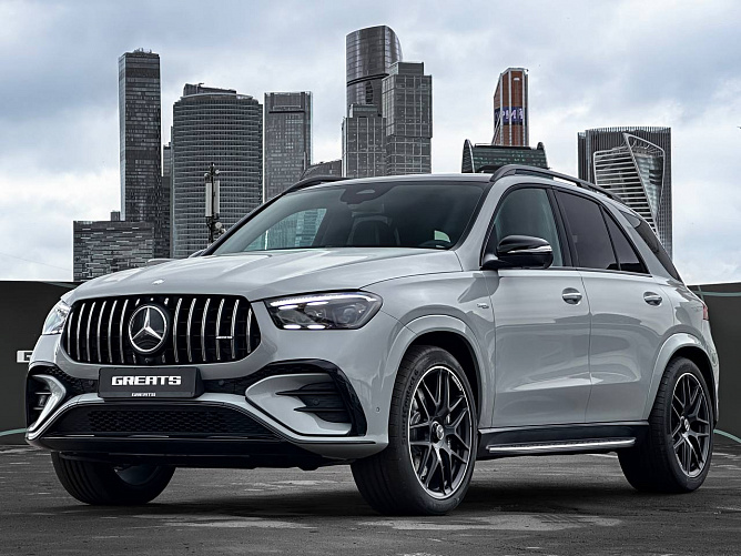 Mercedes-Benz GLE 53 AMG FL 3.0 (435 л.с.) Альпийский серый, 2025