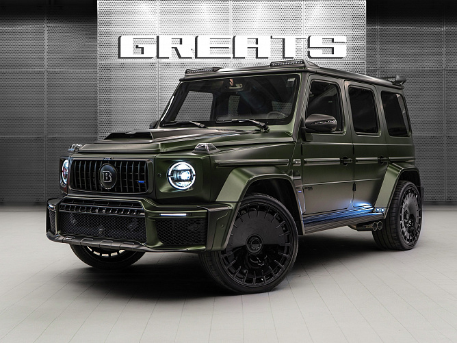 Brabus G 800 Brabus FL 4.0 (800 л.с.) Оливковый матовый, 2026