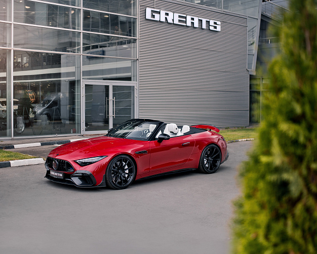 Brabus SL 63 AMG Brabus 4.0 (585 л.с.) Красный, 2022