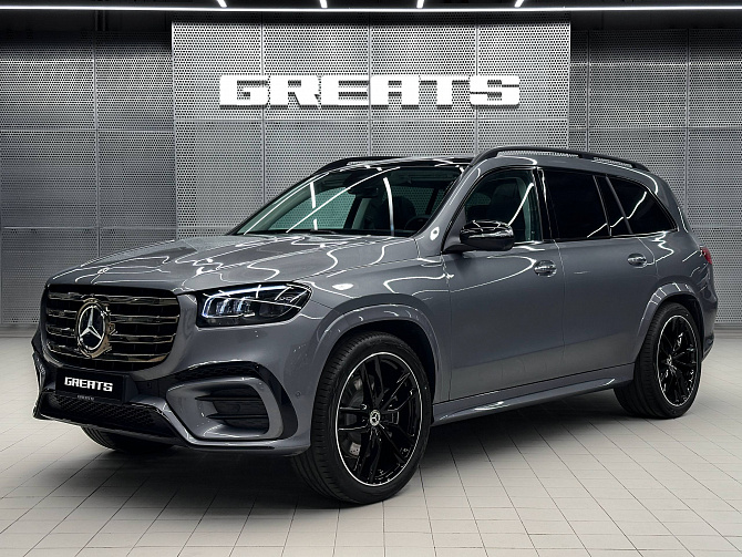 Mercedes-Benz GLS 450d FL 3.0 (367 л.с.) Серый селенит металлик, 2026
