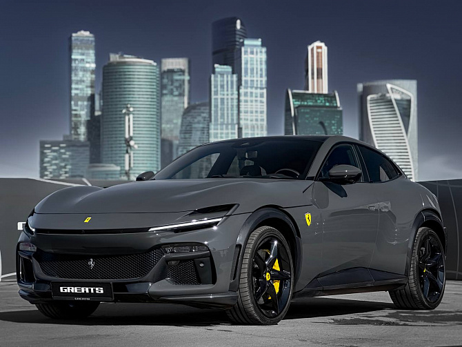 Ferrari Purosangue 6.5 (725 л.с.) Серый, 2025