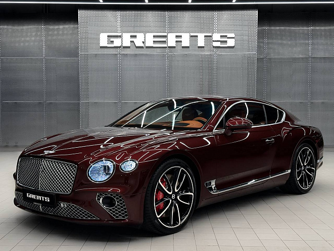 Bentley Continental GT Speed W12 6.0 (635 л.с.) Бордовый, 2018