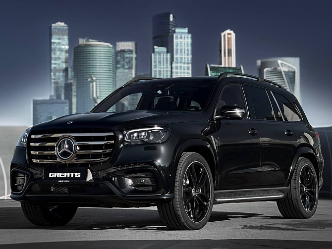 Mercedes-Benz GLS 450d FL 3.0 (367 л.с.) Черный, 2025