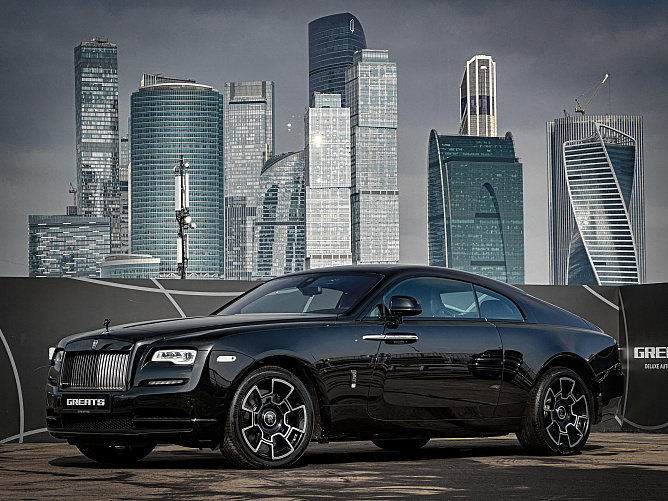 Rolls-Royce Wraith 6.6 (632 л.с.) Черный, 2018